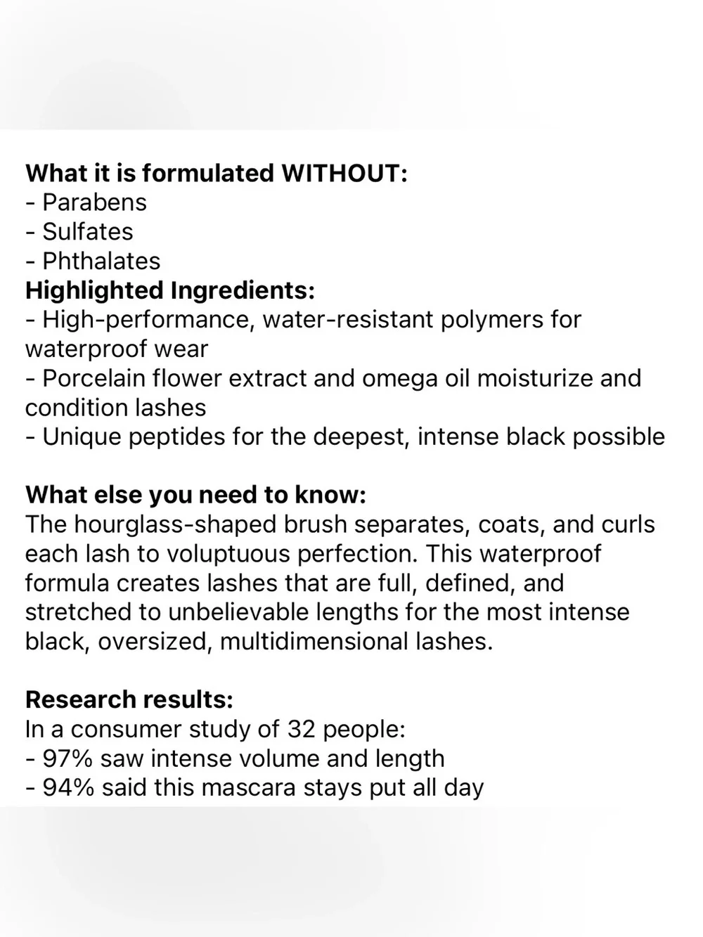 Too Faced Better Than Sex Waterproof Volumizing Mascara